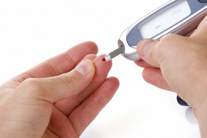 Probas de sangue para a diabetes
